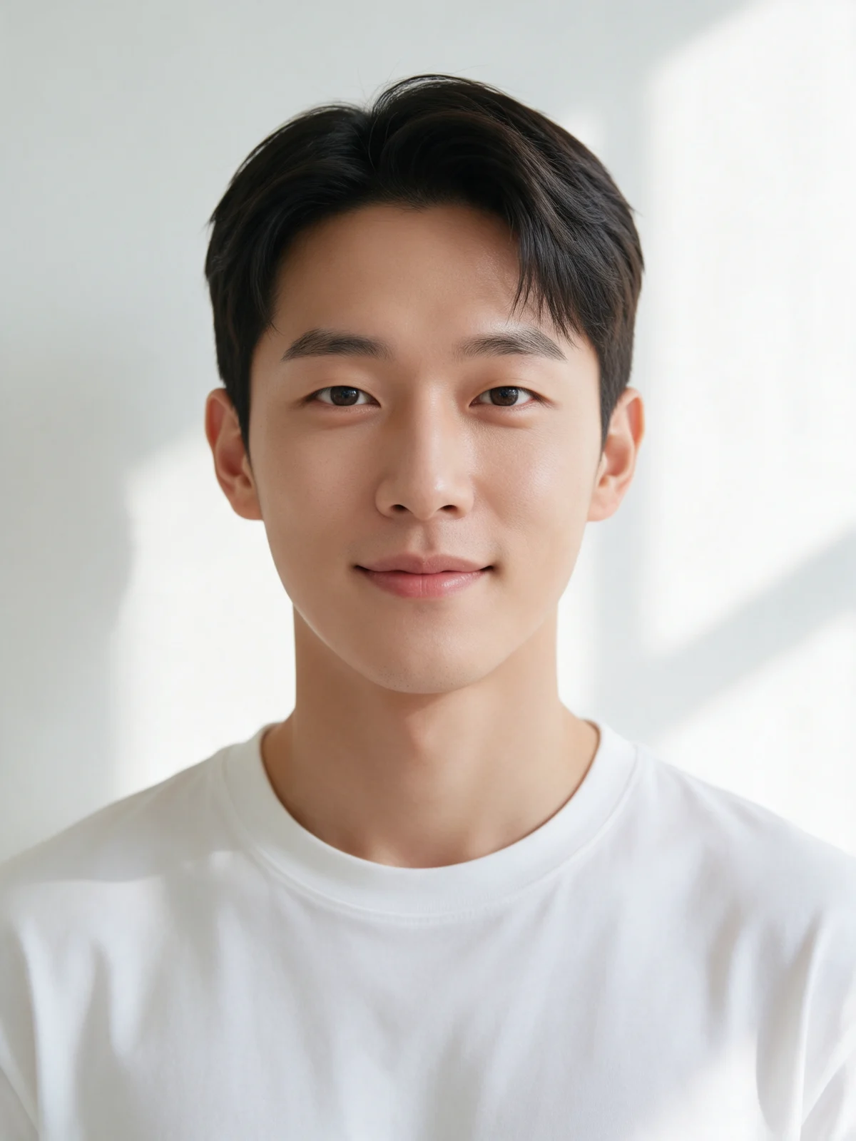 20대 남성 · 눈 가상 사례 — 수술 후(AI 생성 모델)